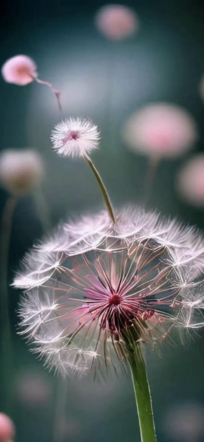 hình nền hoa bồ công anh lãng mạn