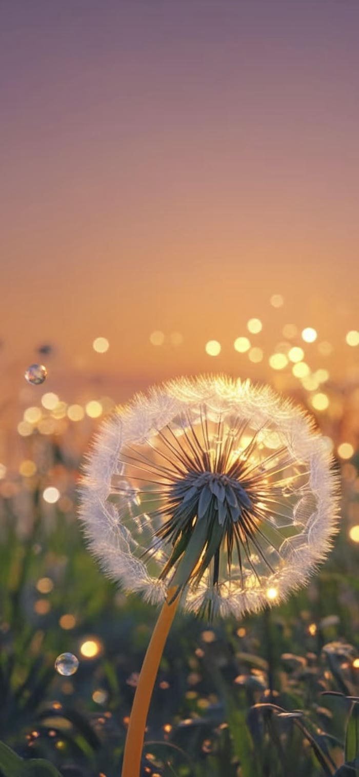 hình nền hoa bồ công anh mùa hè