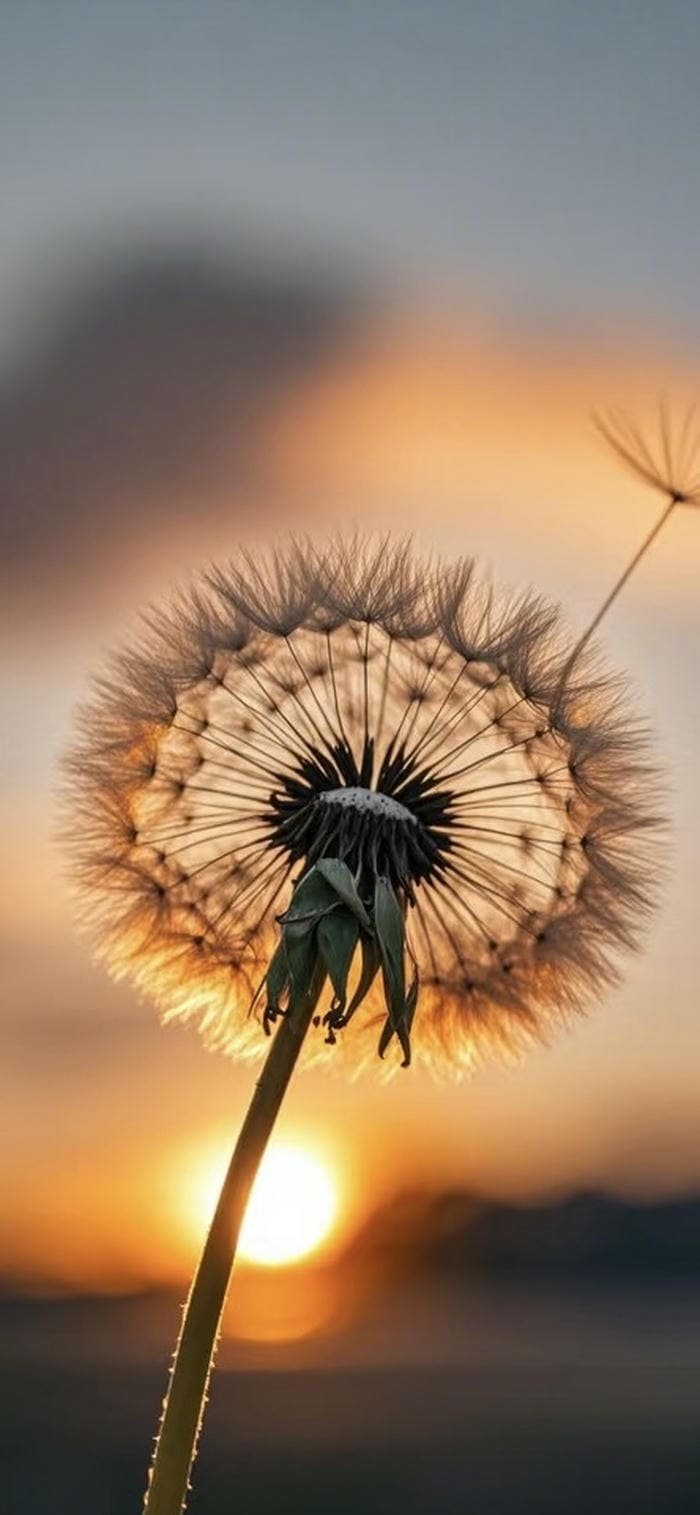 hình nền hoa bồ công anh thiên nhiên đẹp