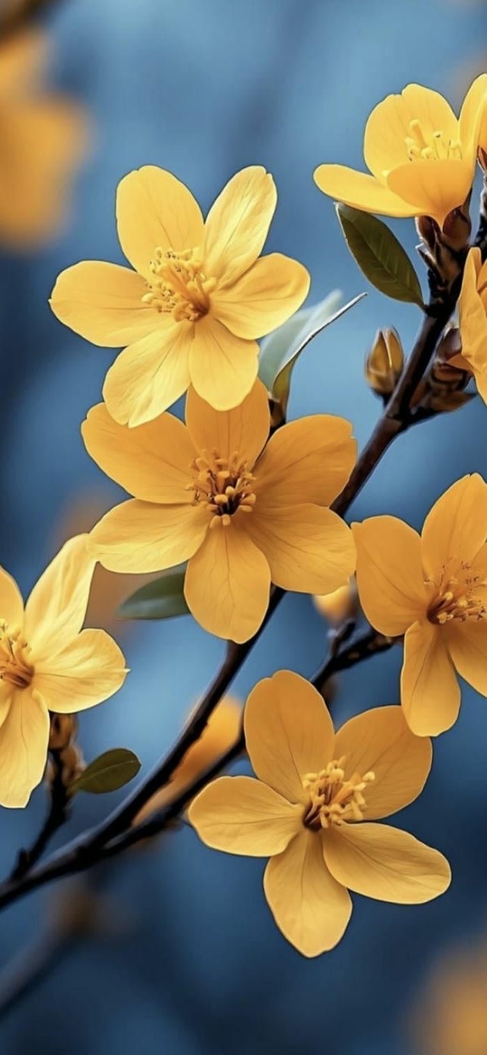 hình nền hoa mai vàng sang trọng